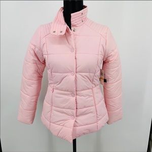 Calvin Klein Jeans NWT Pink Puffer Jacket, Size S